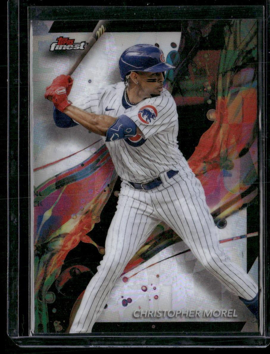 2024 Finest #21 Christopher Morel Refractors