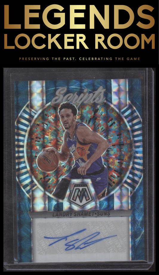 2022-23 Panini Mosaic Genesis Landry Shamet Scripts Auto