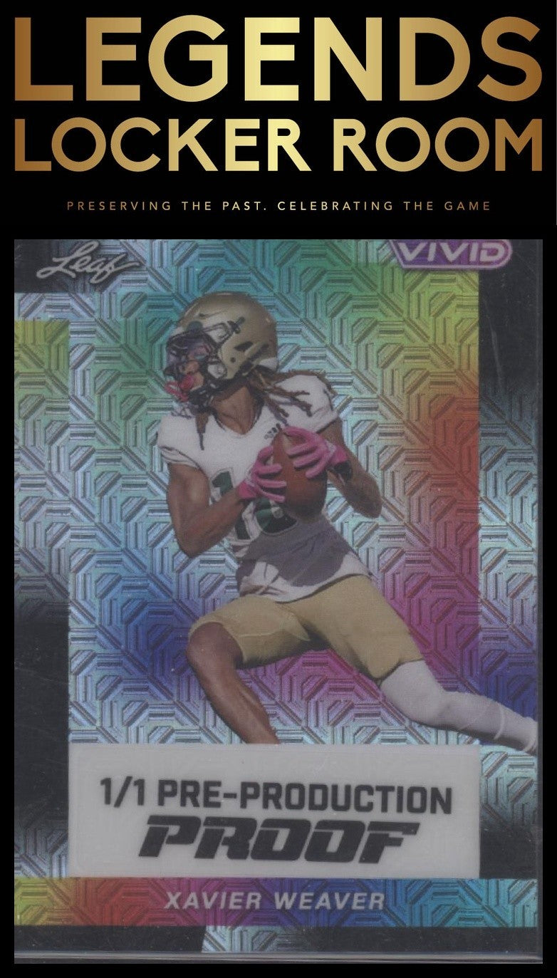Leaf Pre Production Proof Xavier Weaver 1/1
