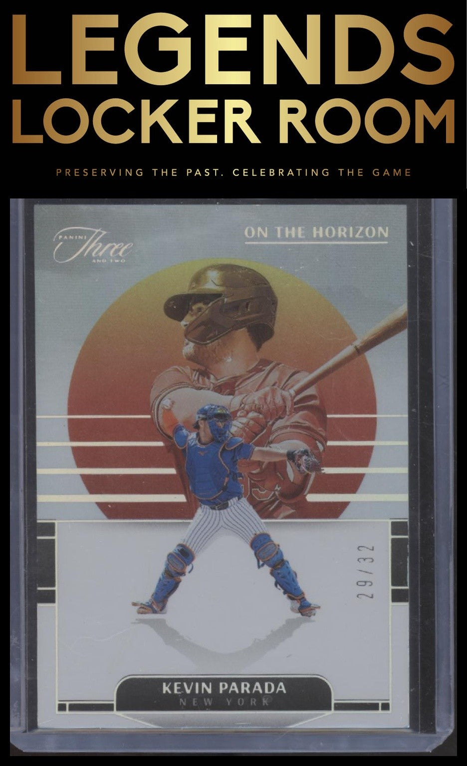 2024 Panini Three and Two #21 Kevin Parada On the Horizon Three and Two #/32