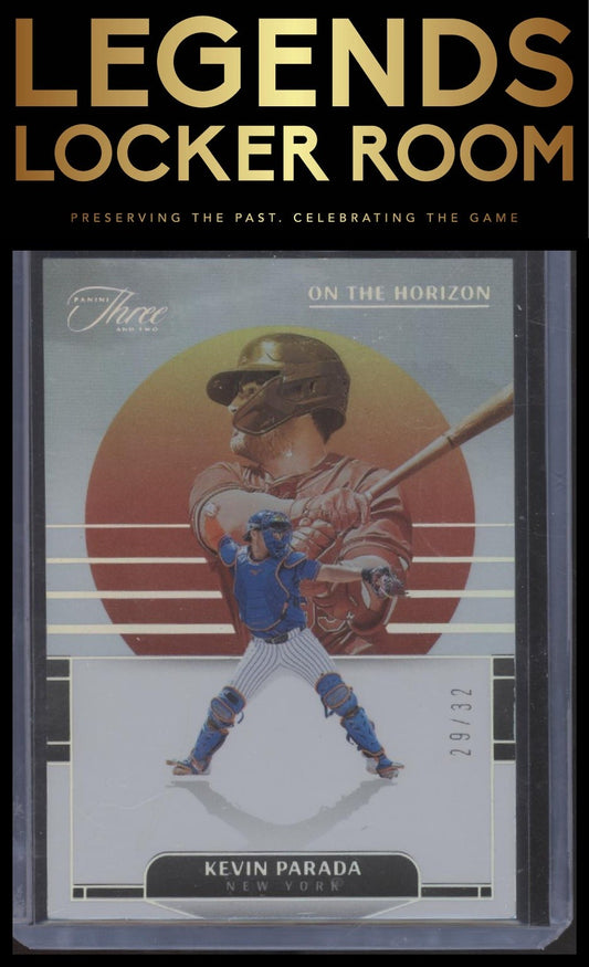 2024 Panini Three and Two #21 Kevin Parada On the Horizon Three and Two #/32