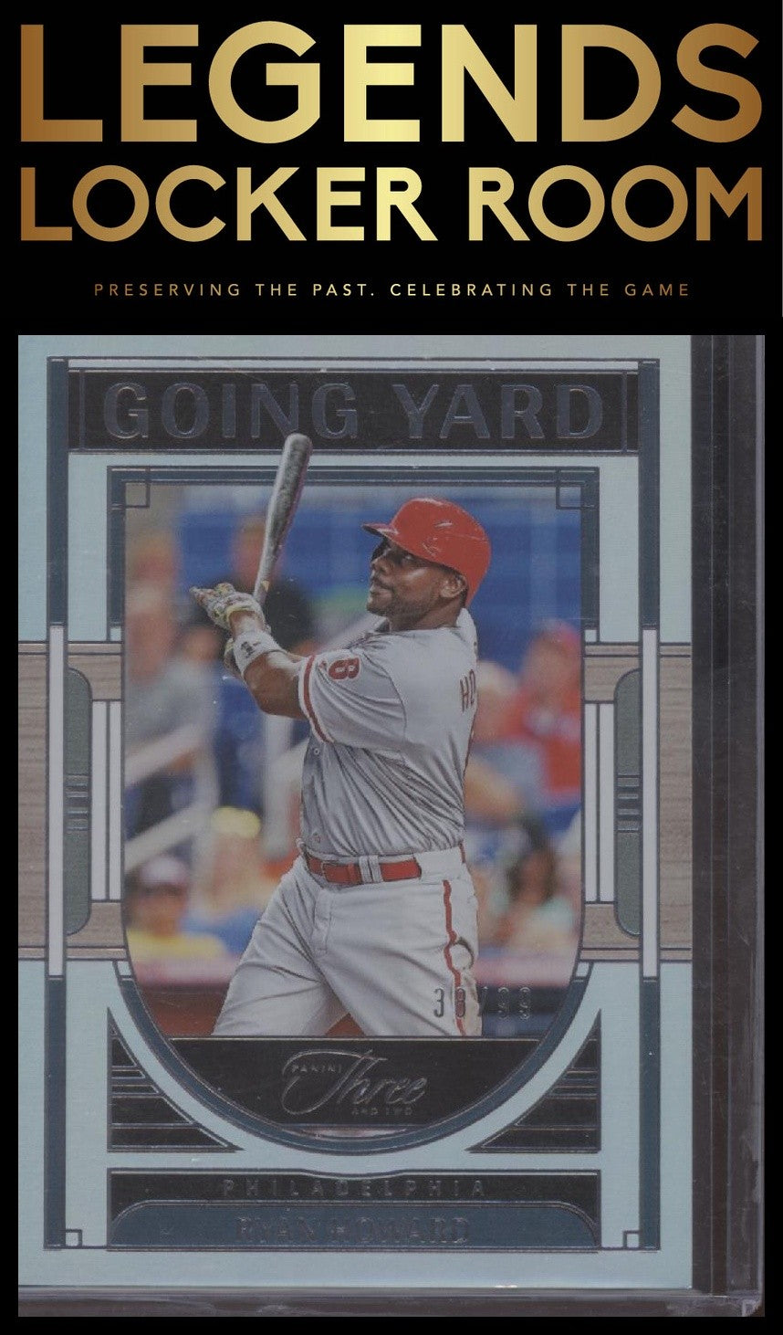 2024 Panini Three and Two #7 Ryan Howard Going Yard #/99