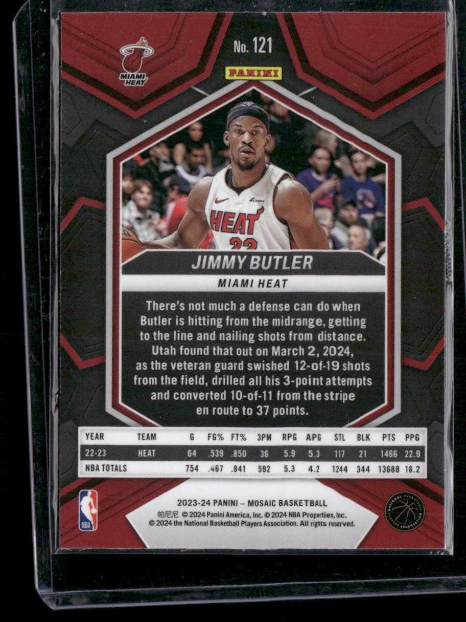 2023-24 Panini Mosaic #121 Jimmy Butler