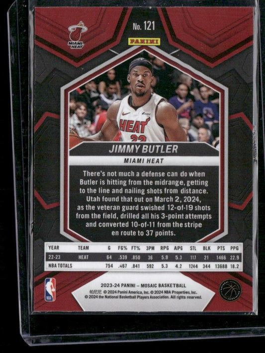 2023-24 Panini Mosaic #121 Jimmy Butler