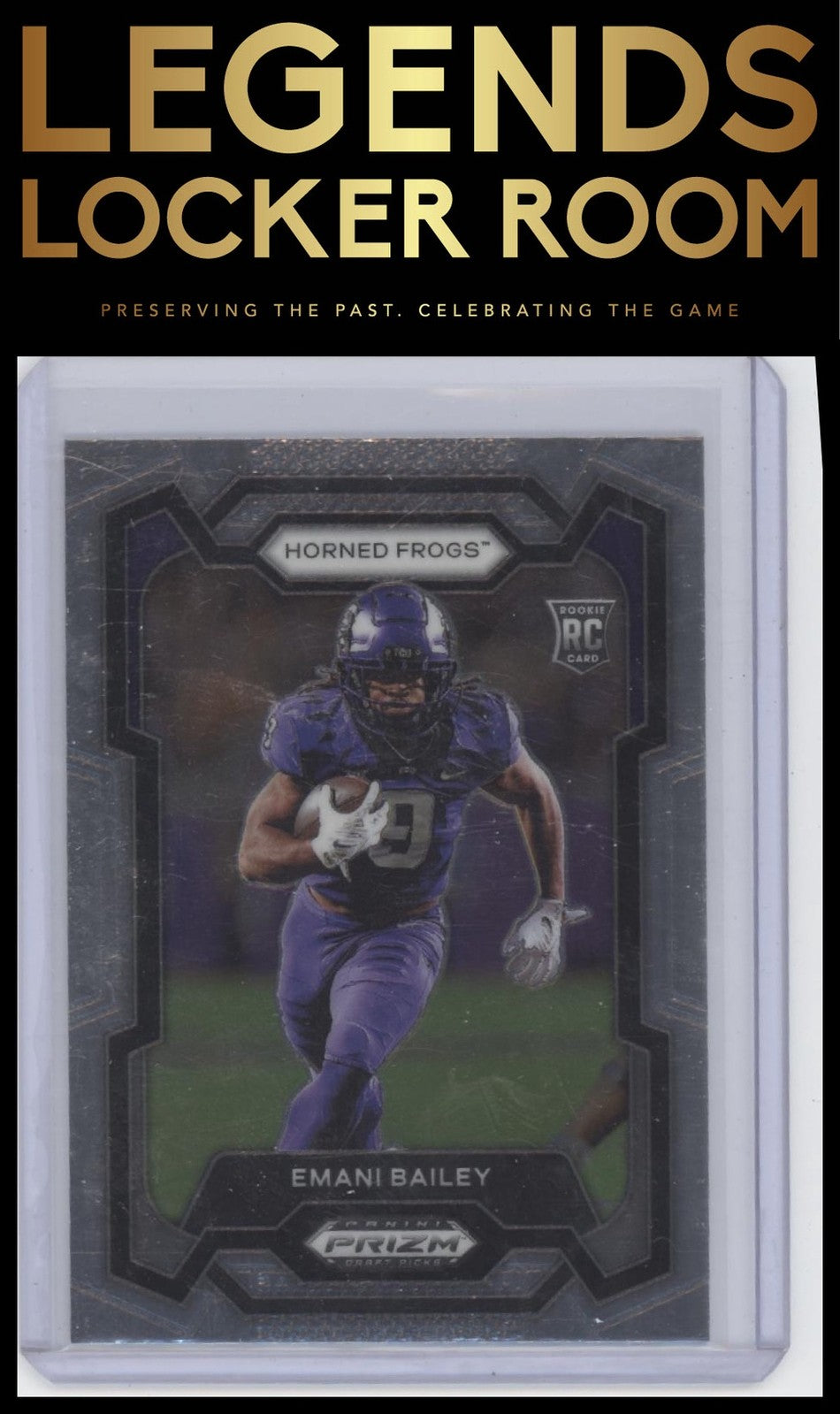 2024 Panini Prizm Draft Picks #158 Emani Bailey
