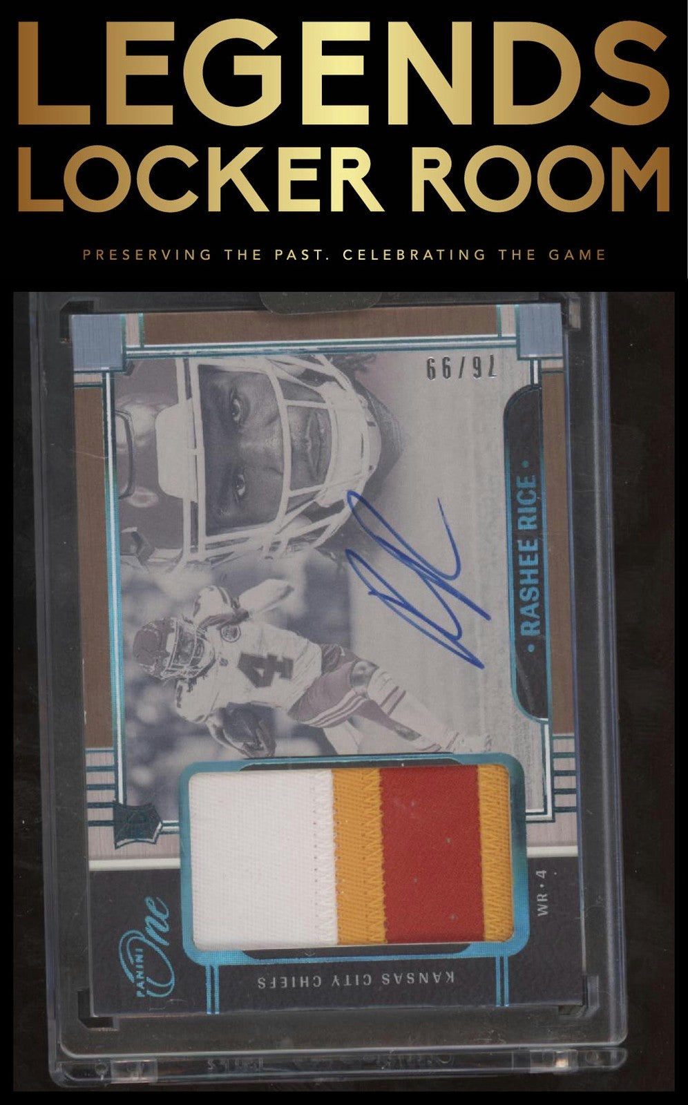 2023 Panini One #21 Rashee Rice Blue #/99