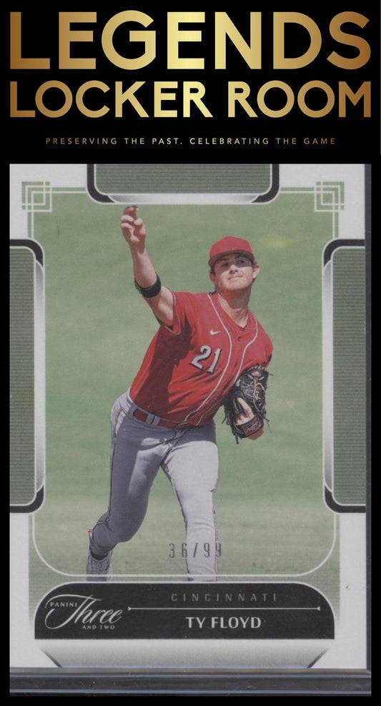 2024 Panini Three and Two #93 Ty Floyd #/99